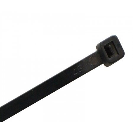 Kable Kontrol Cable Zip Ties 24" Inch Long Heavy Duty - UV Resistant Nylon - 175 Lbs Tensile Strength - 100 pc Pack CT-24-BK-100PK